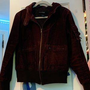corduroy jacket - skater vibes